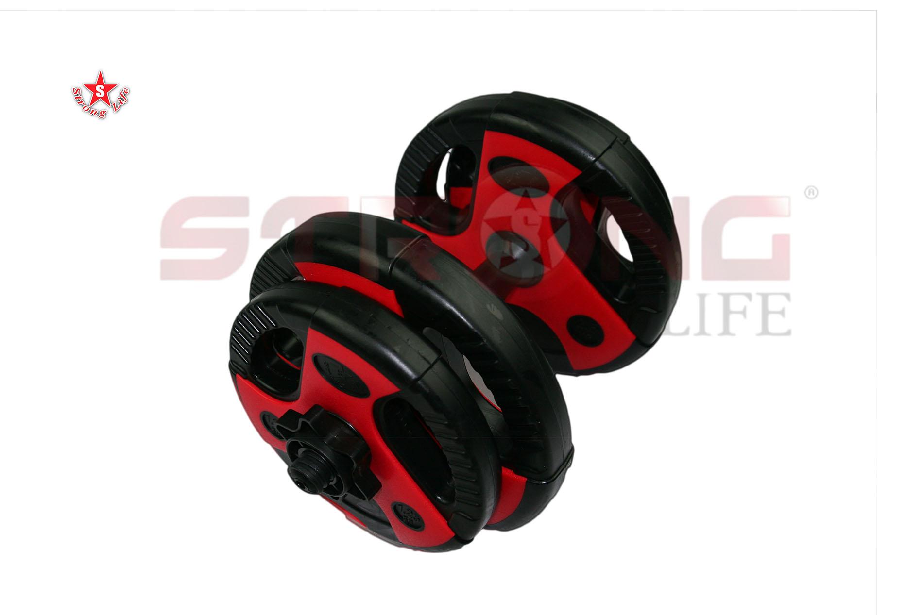 SKA ดัมเบลพลาสติก Cement Dumbbell Set 8 KG. 1 ชุด