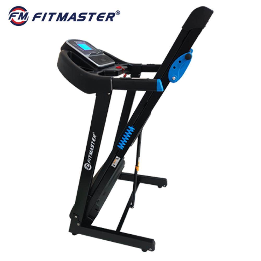 FITMASTER ลู่วิ่ง ลู่วิ่งไฟฟ้า T145 MOTORIZED TREADMILL สีดำฟ้า