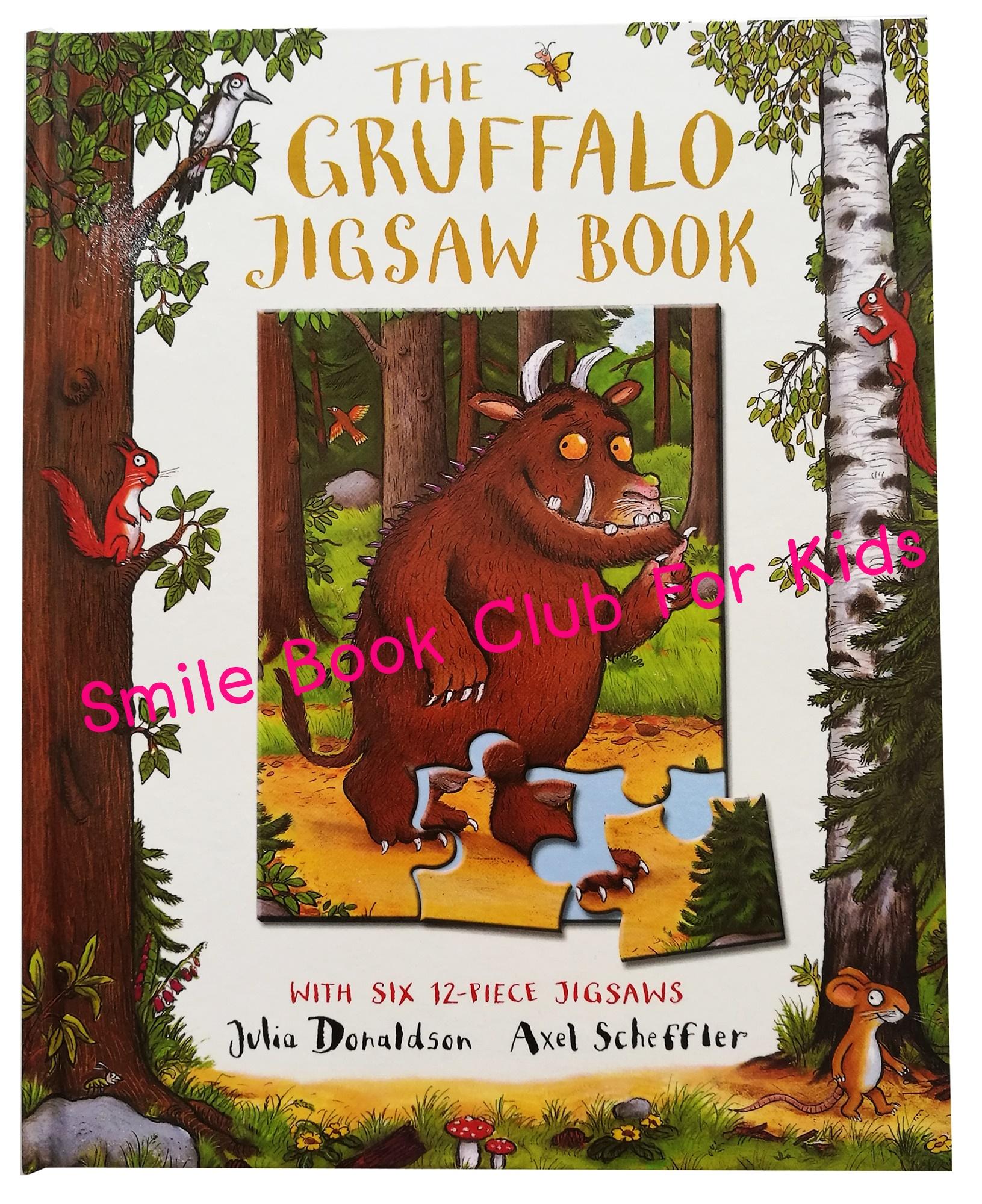Julia Donaldson - The Gruffalo Jigsaw Book หนังสือ ภาษาอังกฤษ Hardback