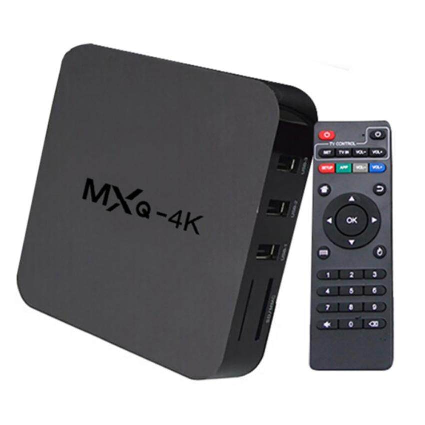 ยี่ห้อนี้ดีไหม  เลย MXQ 4 K กล่อง Smart TV Android Smart TV Box MXQ Quad Core Full HD 1080P
