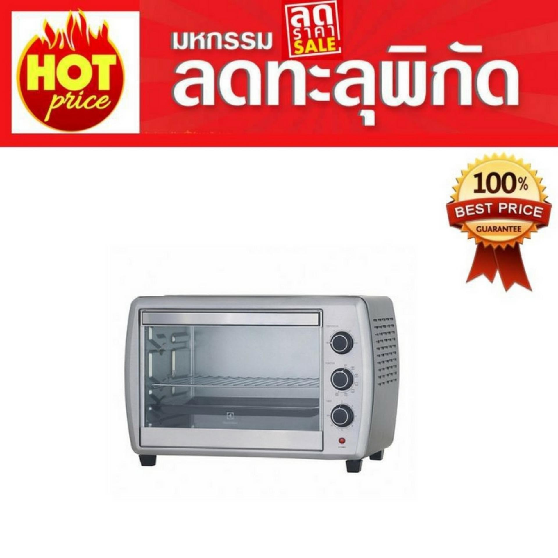เตาอบไฟฟ้า เตาอบ เตาอบขนม เครื่องอบขนมปัง เตาอบเบเกอรี่ เตาอบขนาดเล็ก เตาอบเล็กแมนนวล ELECTROLUX EOT38MXC 38L _SPECIAL OFFER ราคาถูกอันดับ 1