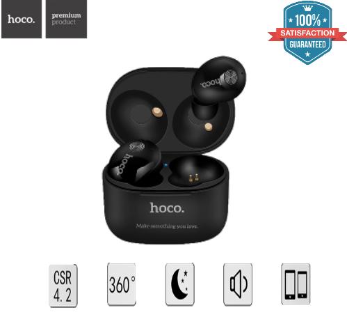 Hoco ES10 หูฟังบลูทูธไร้สาย True Wireless Earphone พร้อมตลับชาร์จ ของแท้