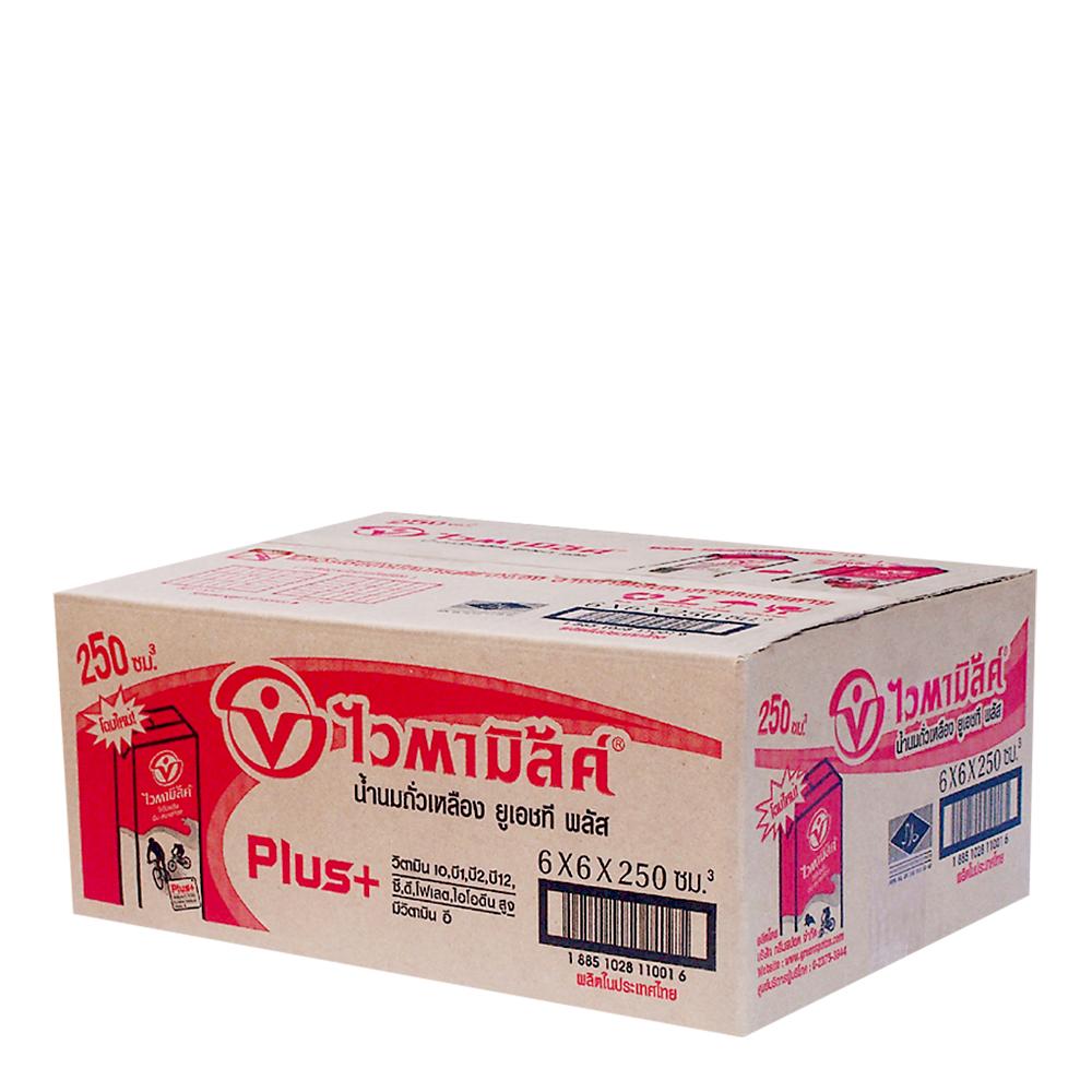 เช็คราคาไวตามิ้ลค์ นมถั่วเหลือง 250 มล. x 36 กล่อง