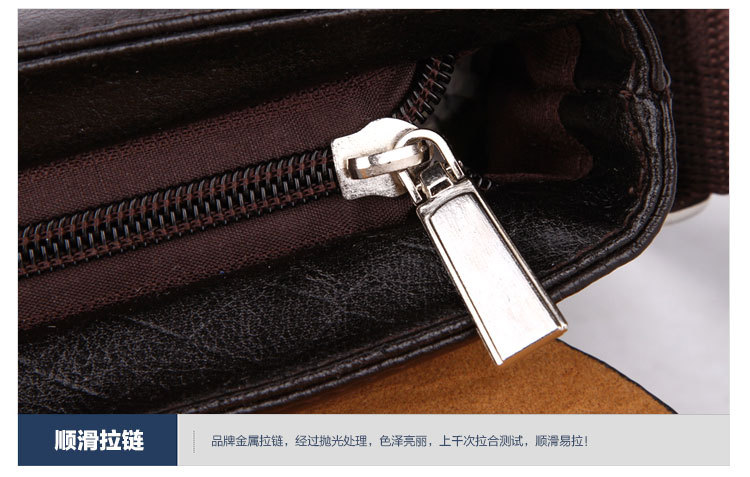 ภาพประกอบของ Johnn กระเป๋า ผู้ชาย กระเปาสะพายชาย ของกระเป๋าสะพายไหล่กระเป๋าฉบับภาษาเกาหลี  แนวตั้ง  ลาย PU หนัง กระเป๋า ชาย เท่ๆ