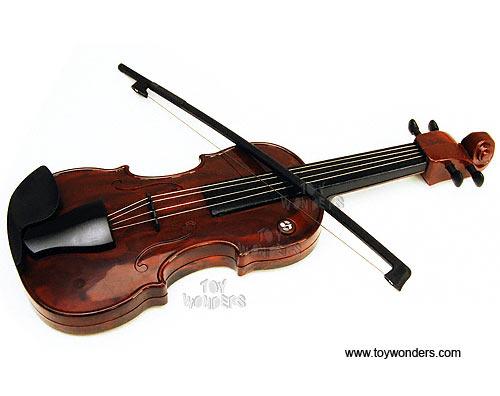 Toy Wonders : TWDSC397* ไวโอลินของเล่น Electronic Toy Violin(Brown)