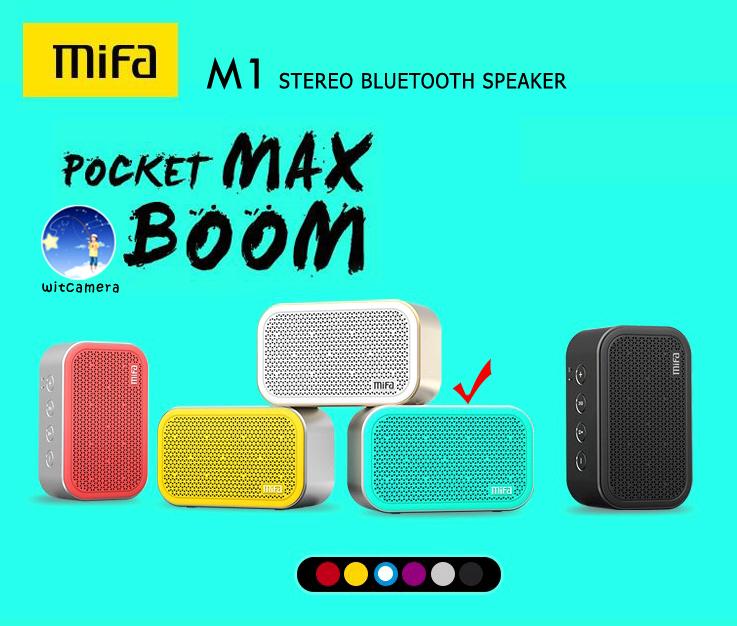 Mifa M1 bluetooth speaker ลำโพงบลูทูธพกพา (มี5สีให้เลือก) ของแท้มีประกัน1ปี  Mifa M1 bluetooth speaker portable bluetooth (Available in 5 colors) Genuine 1 year warranty