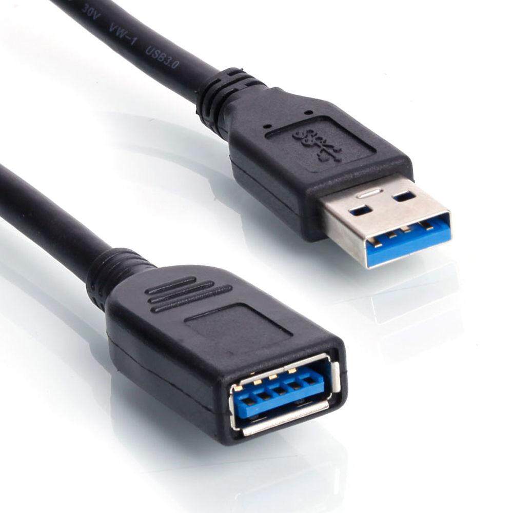 สายต่อยาวusb 3.0 Extention cable AM AF 30cm/50cm มีหัวพลาสติกคลอบกันไฟดุด