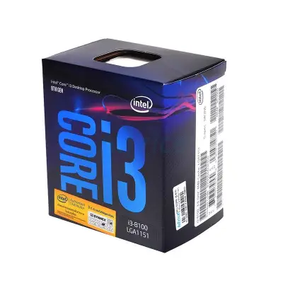 Intel ซีพียู CPU Core i3 - 8100 (Box Ingram/Synnex)
