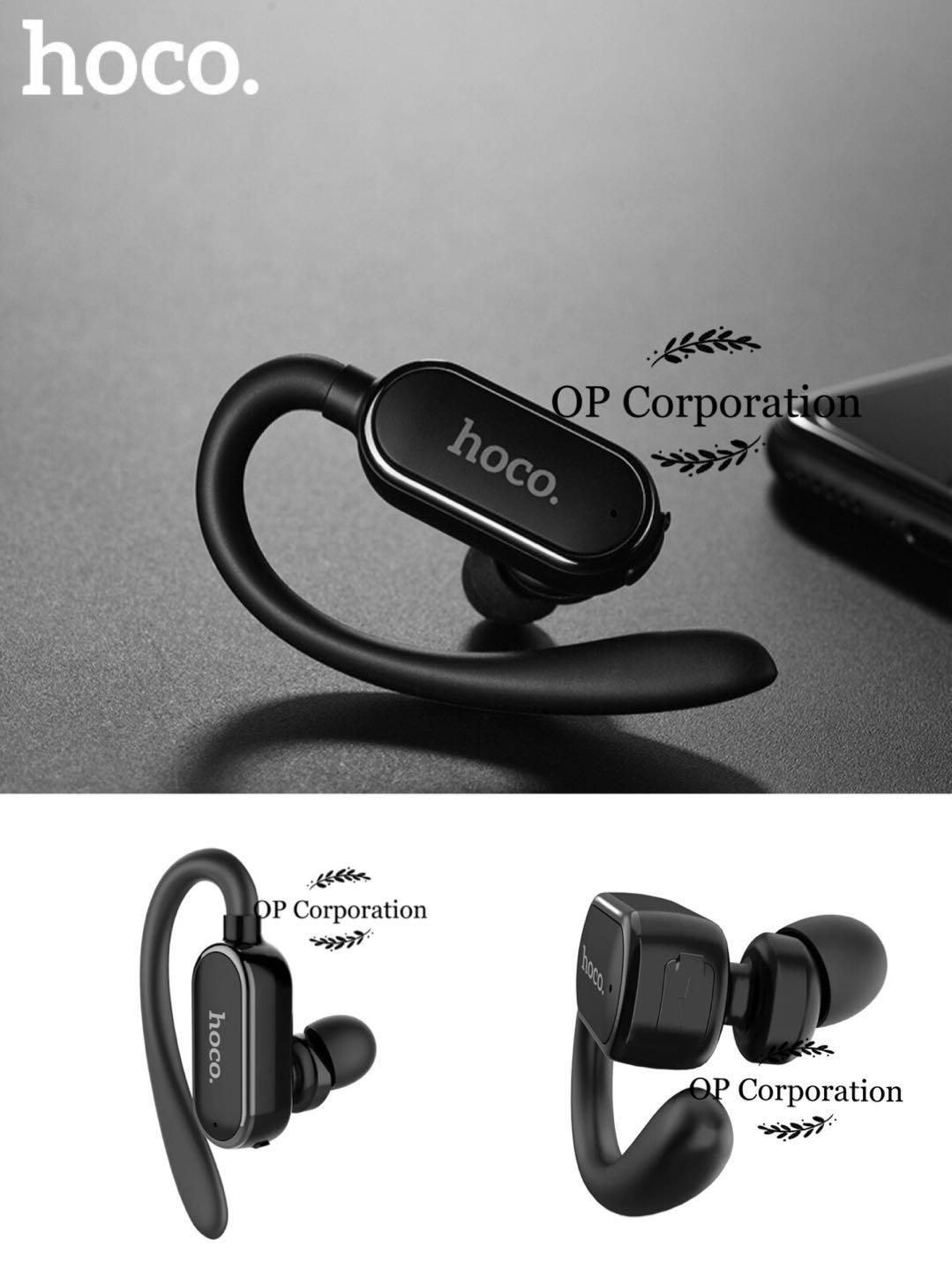 Hoco E26 หูฟังบลูธูจข้างเดียวของแท้ ฟังเพลง คุยโทรศัพท์ Hoco E26 Wireless headset Peaceful sound Bluetooth earphone