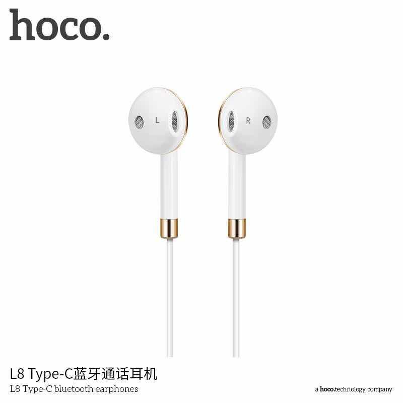 ขาย Hoco L8 Type-C Bluetooth Earphone !! หูฟัง Small Talk สำหรับ ช่อง Type-C ?hoco แท้)