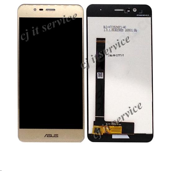 อะไหล่หน้าจอยกชุด LCD+ทัสกรีน Asus Zenfone 3 Max / 5.2นิ้ว / ZC520TL / X008D - Gold