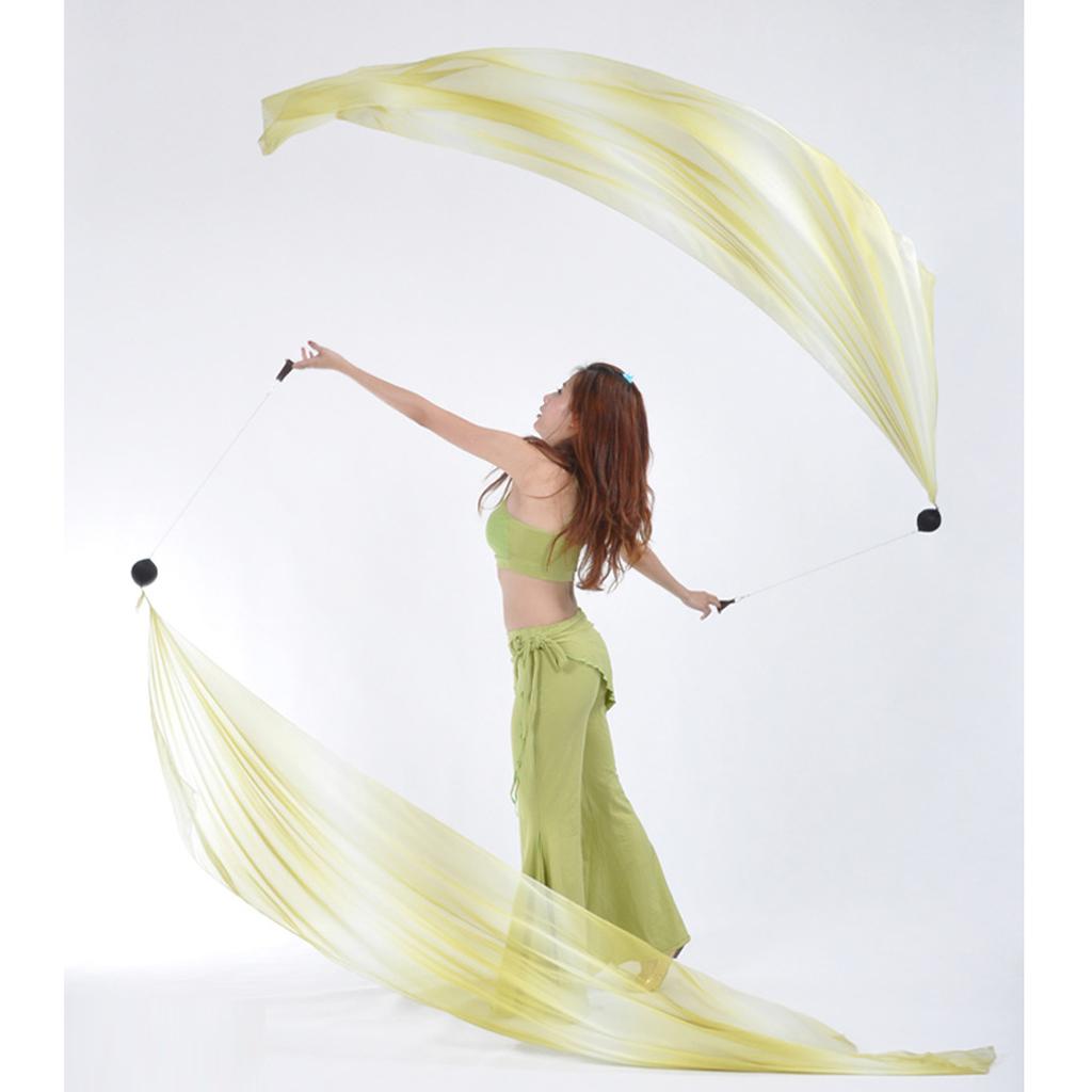 Finger Play Belly Dance Helpers Thrown Poi Balls with Adjustable Balls Chain