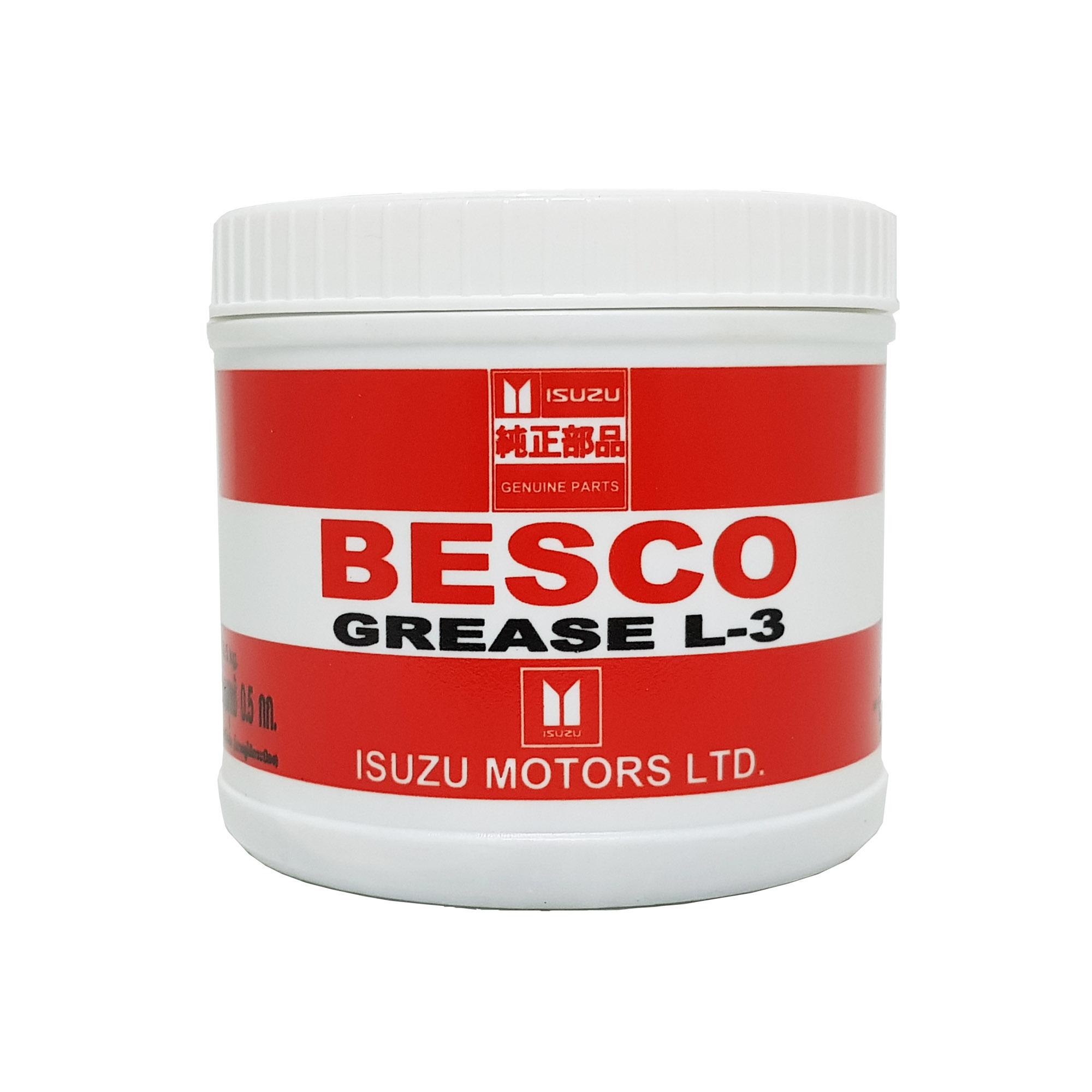 ISUZU จารบี BESCO Grease-L3 จาระบีหล่อลื่นลูกปืนล้อ 0.5kg.