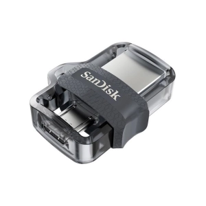 ภาพหน้าปกสินค้าSanDisk 64GB Ultra Dual m3.0 USB 3.0 / micro-USB Flash Drive (SDDD3_064G_G46) ที่เกี่ยวข้อง