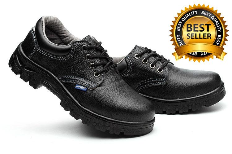 ดูภาพ Safety shoes รองเท้าเซฟตี้ หนังแท้ พื้นยางกันลื่น หัวเหล็ก พื้นเสริมแผ่นเหล็ก เพิ่มเติม Safety shoes รองเท้าเซฟตี้ หนังแท้ พื้นยางกันลื่น หัวเหล็ก พื้นเสริมแผ่นเหล็ก