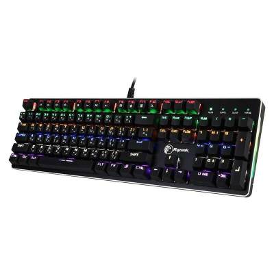 Razeak คีย์บอร์ดเกมส์มิ่ง Gaming Blue SwitchKeyboard รุ่น RK-X04 คีย์บอร์ด แมคคานิคอลบลูสวิชต์แท้