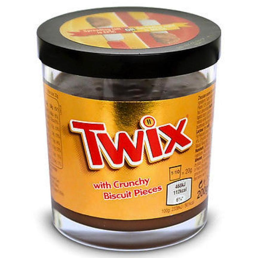 Twix Spread with Crunchy Biscuit Pieces (Germany Imported) ทวิกซ์ ช็อกโกแลตสเปรด 200g.