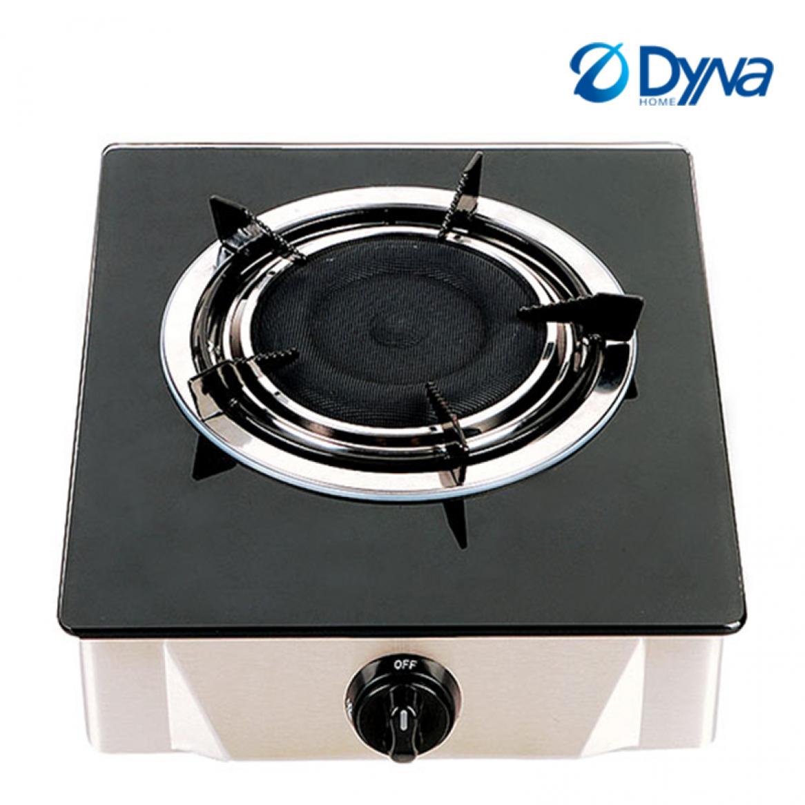 DYNA HOME เตาแก๊สแสตนเลสหน้ากระจก หัวเตาอินฟาเรด 1 หัวเตา รุ่น DH-8736