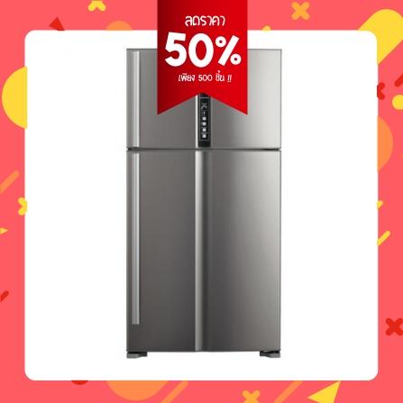 ลดกระหน่ำ ตู้เย็น 2 ประตูHITACHI R-V700PA STB 25.1Q สเตนเลส INVERTER ยี่ห้อ Hitachi