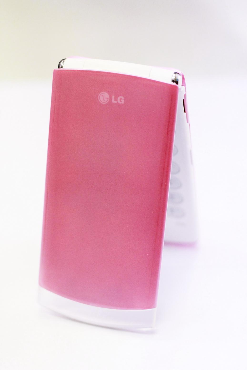 มือถือฝาพับ LG Lollipop GD580 (สีชมพูอ่อน) (ประกันร้าน 6 เดือน)