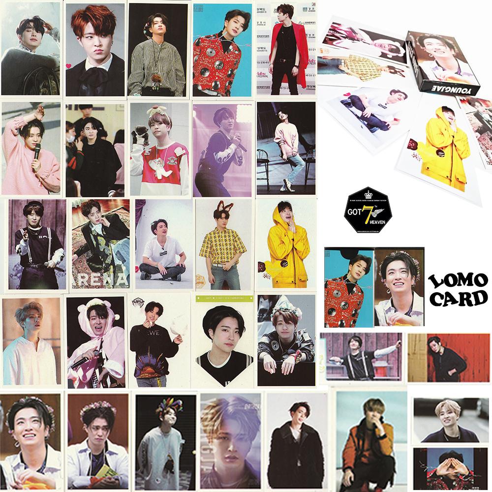 Lomo Card GOT7 Young-Jae 30 Pcs โลโม่ การ์ด Box Set