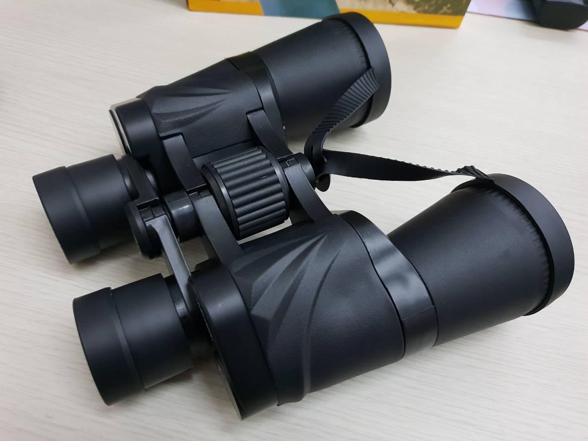 Bushnell กล้องส่องทางไกล Binoculars 10x-50x50 (Black) กำลังขยาย10-50เท่าระยะการมอง 1000 เมตร