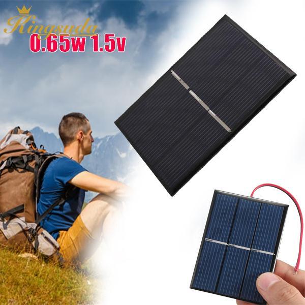 Portable 0.65W 1.5V Solar Panel Mini Solar Power Cell Charger Panel Home DIY Mod