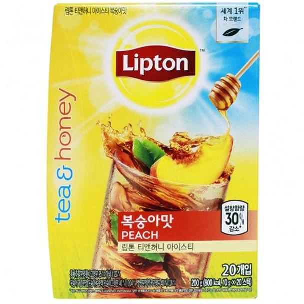 Lipton Tea & Honey Peach ลิปตัน ชา น้ำผึ้งพีช x 20ซอง