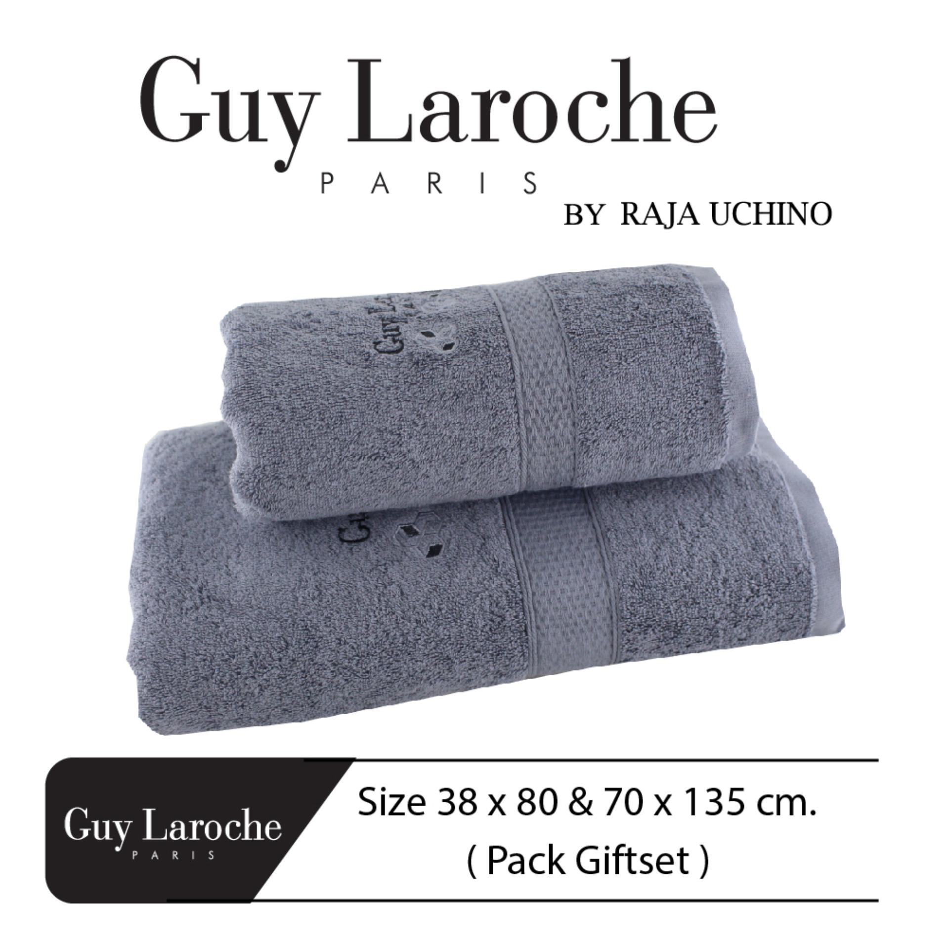 GuyLaroche ชุดผ้าขนหนู รุ่นไร้กลิ่นเหม็นอับ TGG10870E1 FREE แพ็คกล่อง Gift Set