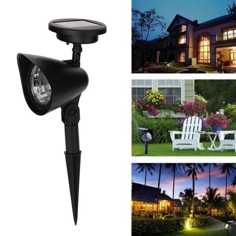 PREMIUM PRODUCT 4LED Solar Power Garden Spot Light Lawn Landscape Lamp Spotlight Energy Saving