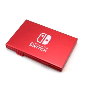 สินค้า กล่องเก็บการ์ดเกม Nintendo Switch 6 cards สีแดง