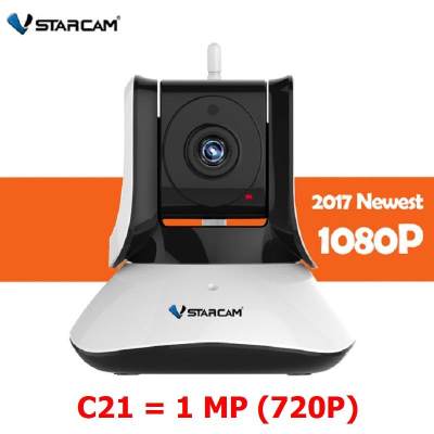 Vstarcam C21 1MP 720P HD กล้องวงจรปิดไร้สาย ภายใน WIFI IP Camera Indoor IR Cut ONVIF รองรับ SD card 128 GB Vstarcam C21 1MP 720P HD กล้องวงจรปิดไร้สาย ภายใน WIFI IP Camera Indoor IR Cut ONVIF รองรับ SD card 128 GB