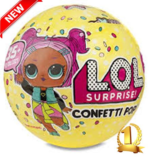 LOL Surprise! Confetti Pop Series 3 ตุ๊กตา LOL เซอร์ไพรส์! 9ชั้นซีรีย์ 3