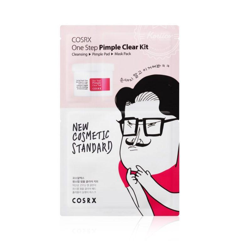 COSRX: เซททำความสะอาดและบำรุงผิวหน้า One Step Original Clear Kit (เซท 3ขั้นตอน)