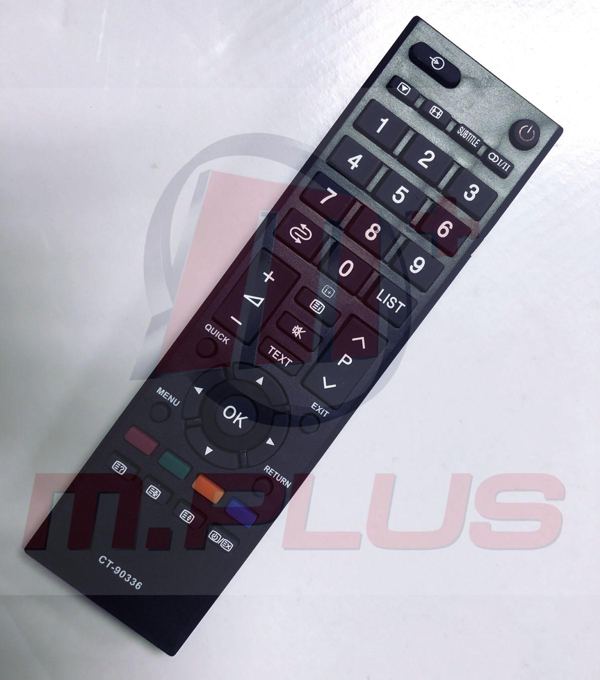 รีโมททีวี Toshiba สำหรับ LCD,LED แบบธรรมดา (90336)