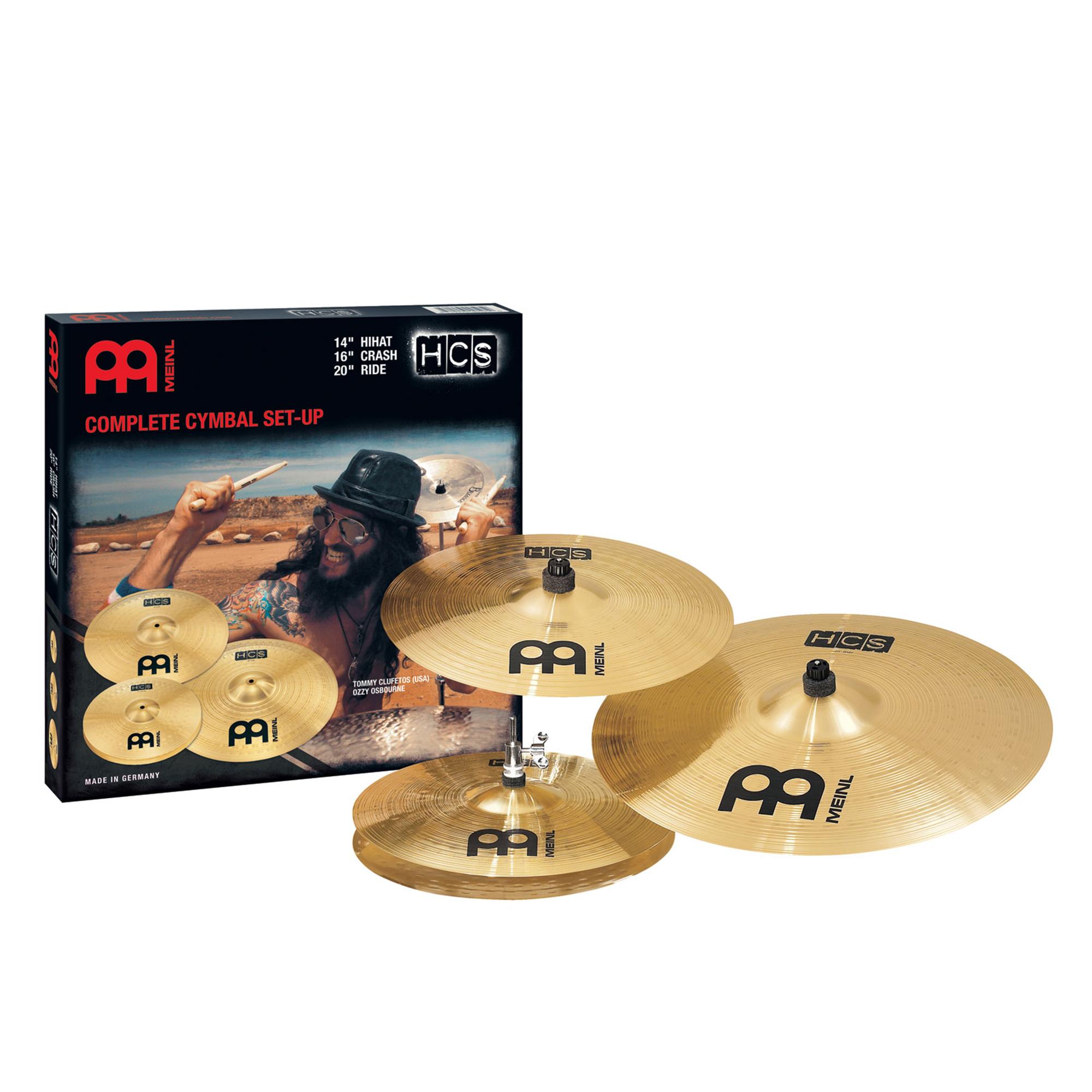 ฉาบชุด AA Meinl ชุด Hihat+16+20 รุ่น HCS