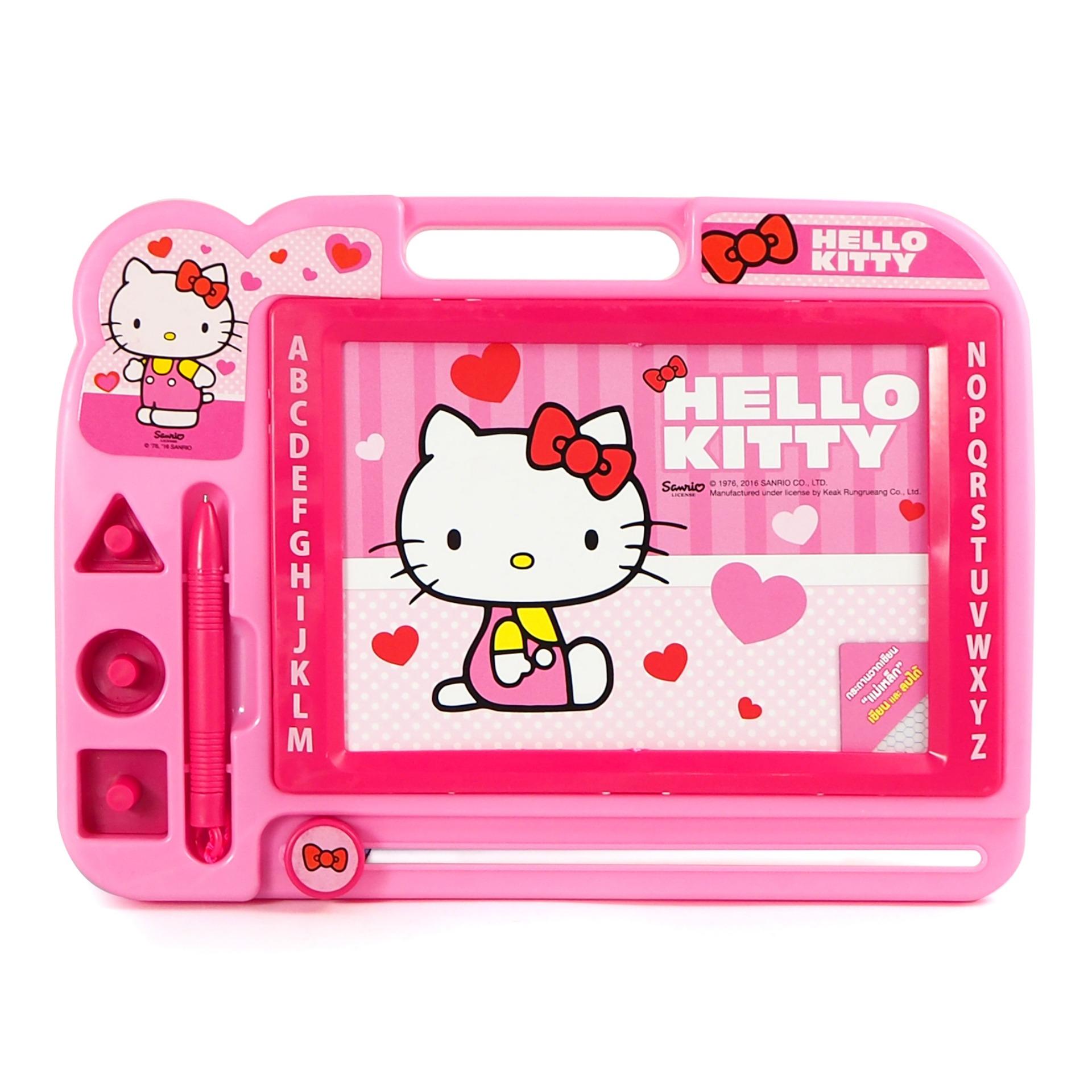 thetoy Hello Kitty คิดตี้ ของเล่น กระดานวาดเขียน ลาย Hello Kitty ลิขสิทธิ์แท้ ของเล่นเด็ก ศิลปะและแป้งปั้น