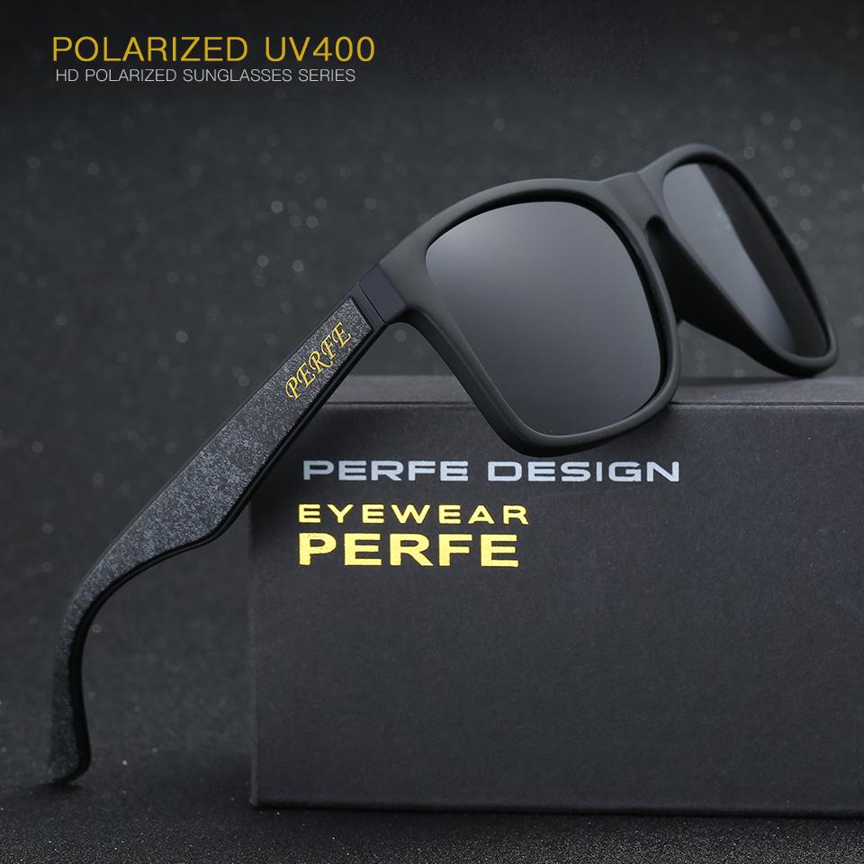 PERFE แว่นกันแดดตัดแสง UV 400% + อุปกรณ์ 7 ชิ้น