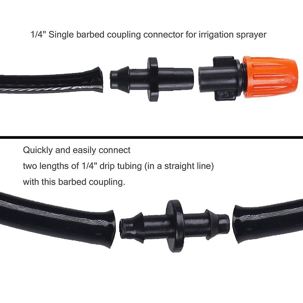 3 X Easy Drip Straight Connector x 2