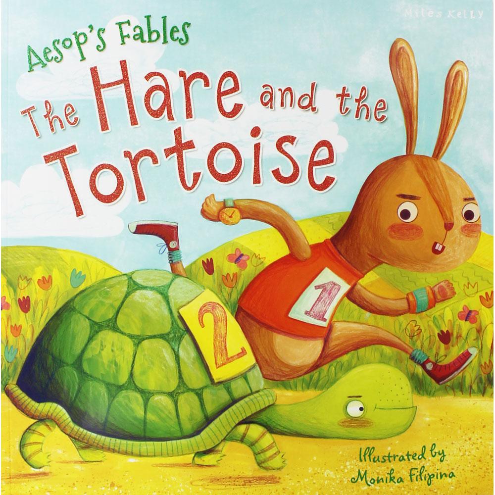 Aesop's Fables - The Hare and the Tortoise (หนังสือนิทานภาษาอังกฤษ)
