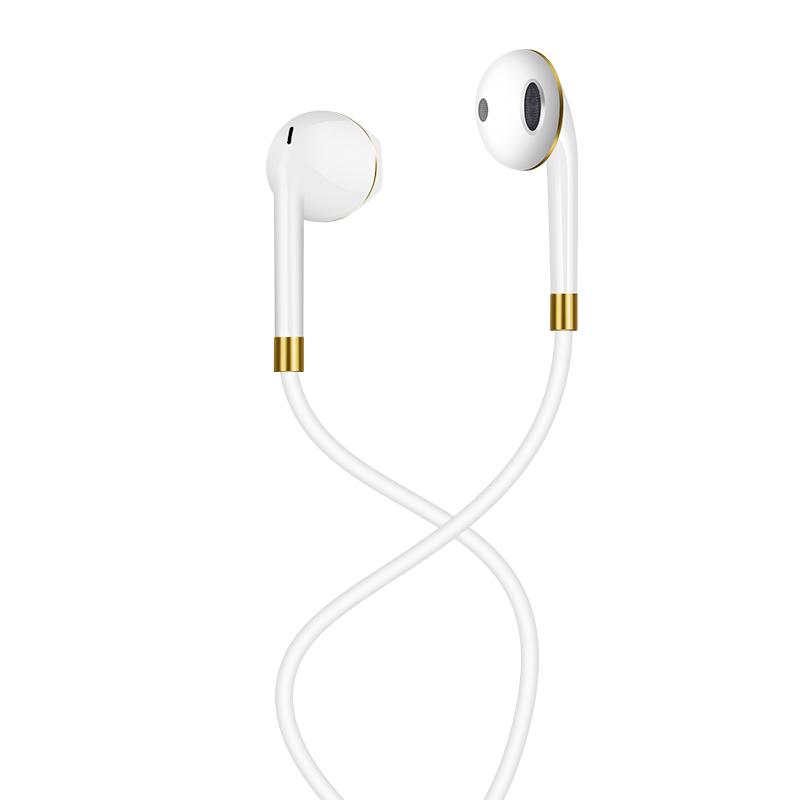 Hoco. M1 หูฟังขนาด 3.5mm ความยาว 1.2m สีขาว