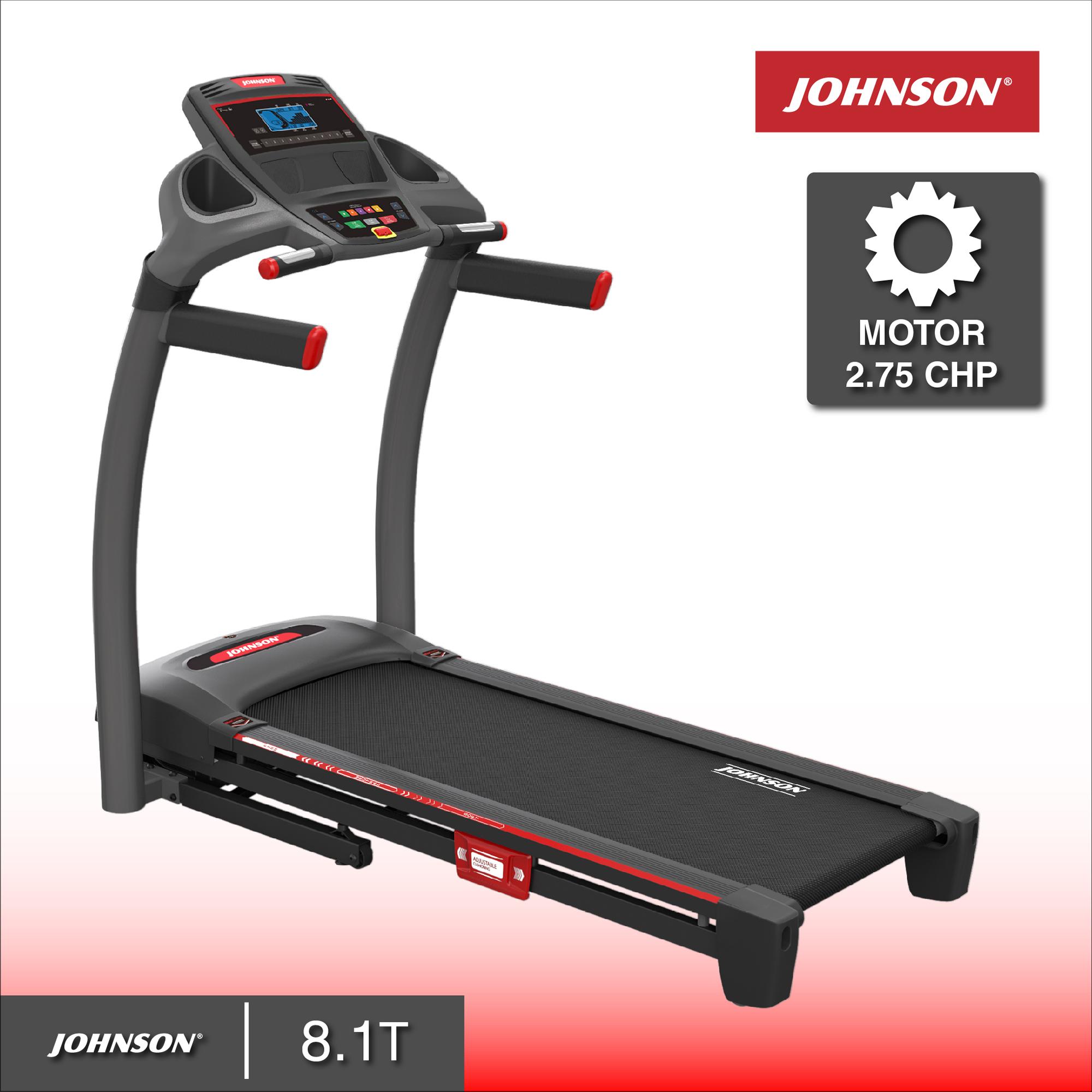 Johnson ลู่วิ่ง Johnson Treadmill 8.1T+Passport Box