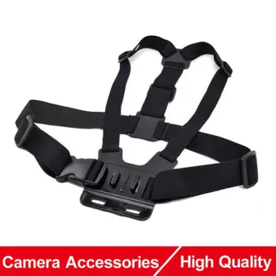 Gopro accessories Adjustable Elastic Body Harness Chest Strap Mount Band Belt for Go Pro Hero 4 3+ SJCAM action Camera