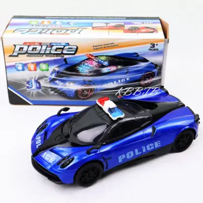 patipan toy ของเล่น รถตำรวจใส่ถ่านมีเสียงมีไฟ 669-3 (2)