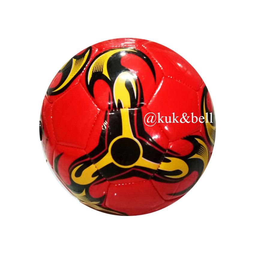 patipan toy บอลหนัง ฟุตบอล ฟุตบอลหนังสำหรับเด็ก ลูกเล็ก สีสดใส 7839
