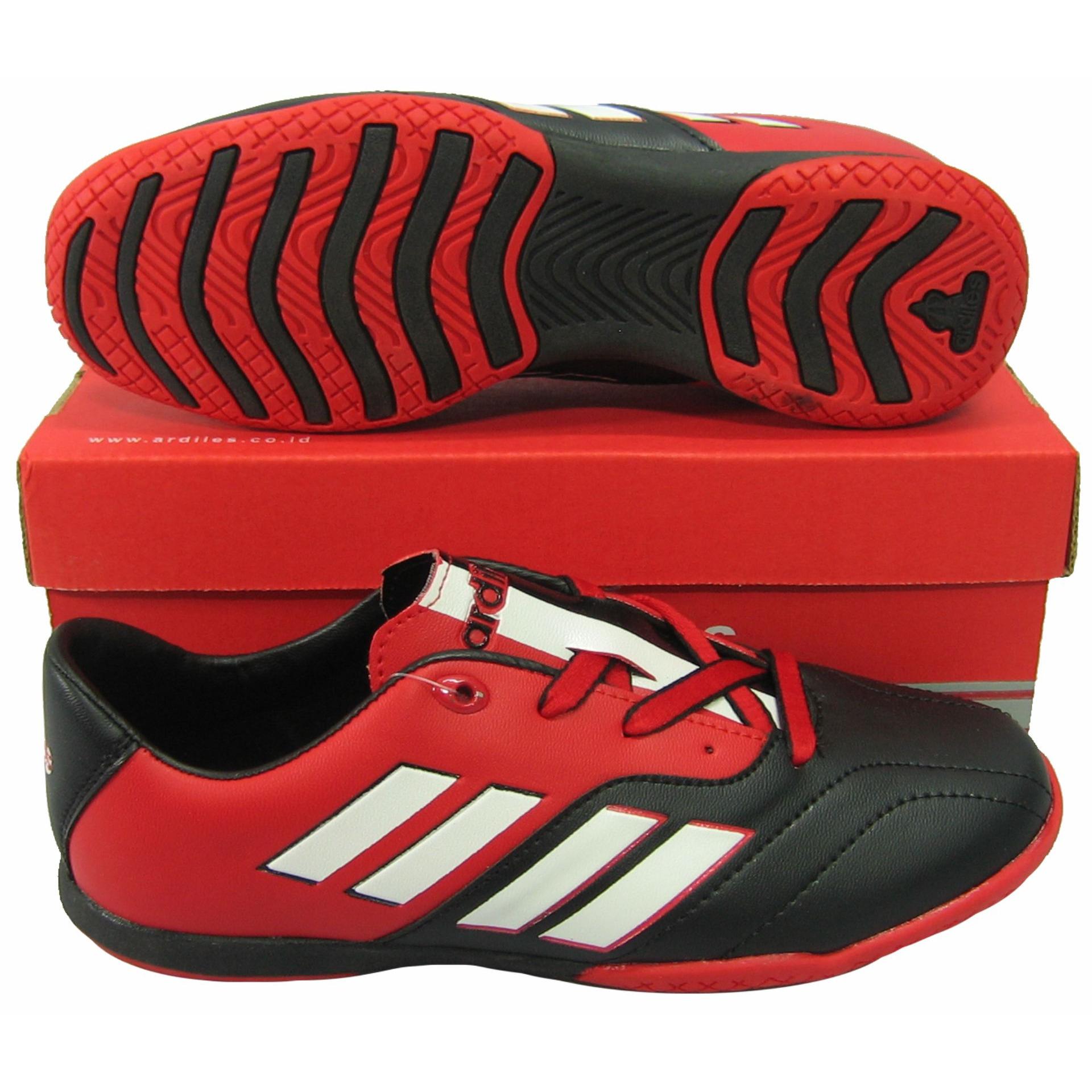 รองเท้ากีฬา รองเท้าฟุตซอลเด็ก ardiles AF-202J แดงดำ