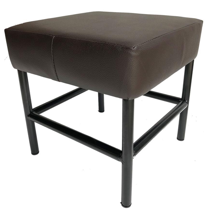 Inter Steel เก้าอี้สตูลเตี้ย รุ่น Stool-S*(35x35x40cm.) โครงสีดำ Stool chair Model Stool-S * (35x35x40cm.) Black frame