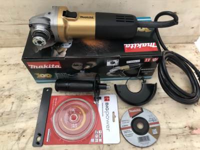 เครื่องเจียร์ไฟฟ้าขนาด 4 นิ้ว รุ่นครบรอบ 100 ปี มากีต้า Grinding Machine ยี่ห้อ Makita รุ่น 9553HN