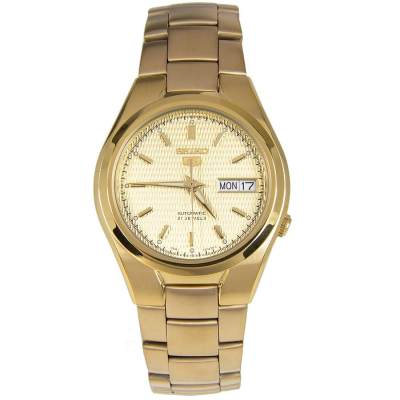 ดูภาพ Karnvera Shop Seiko SEIKO 5 Sports Automatic นาฬิกาข้อมือผู้ชาย Gold รุ่น SNK610K1 เพิ่มเติม Karnvera Shop Seiko SEIKO 5 Sports Automatic นาฬิกาข้อมือผู้ชาย Gold รุ่น SNK610K1