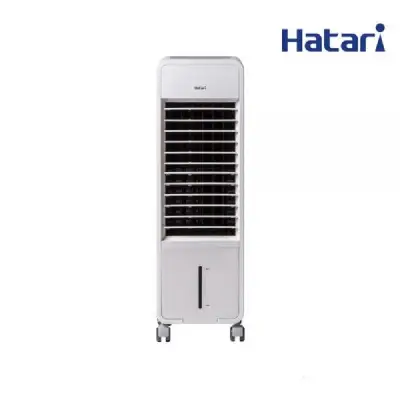 #ลดแรง# HATARI พัดลมไอเย็น รุ่น HT-AC10R2 - สีขาวแท้ มีรับประกัน